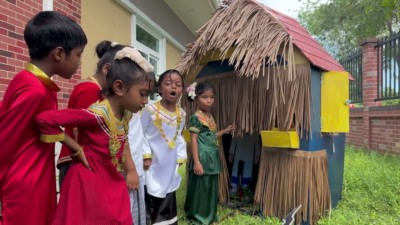 Journey Through Tradition: ‘Foolhu Dhingu Handi’ Story Walk in Our School Backyard